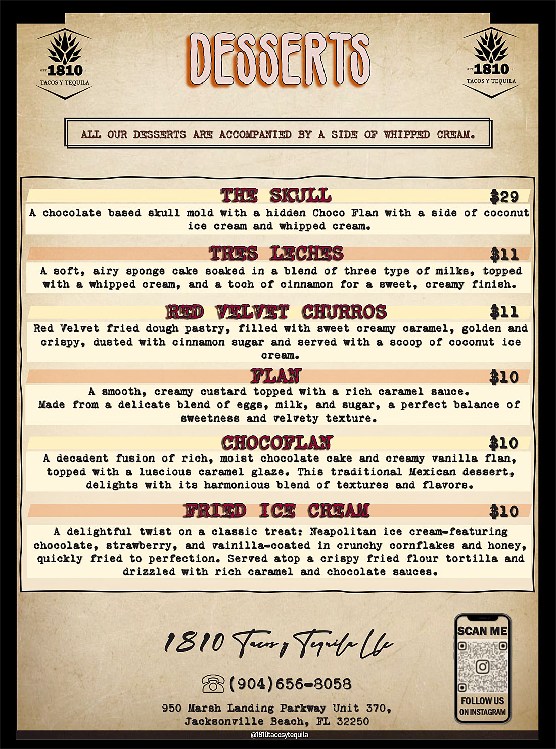 1810 Tacos y Tequila